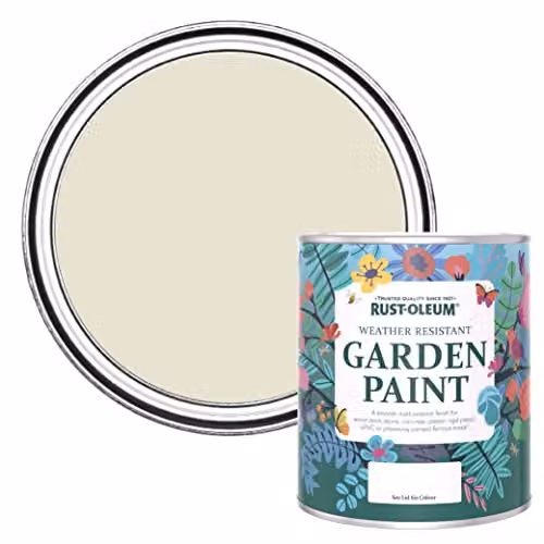 Rust-Oleum Matt Finish Water-Based Garden Paint in Grey/Beige, 0.75 l