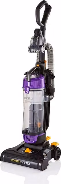 Swan Powerspeed Upright Vacuum Cleaner in Black and Multicolour with Pet Hair Function