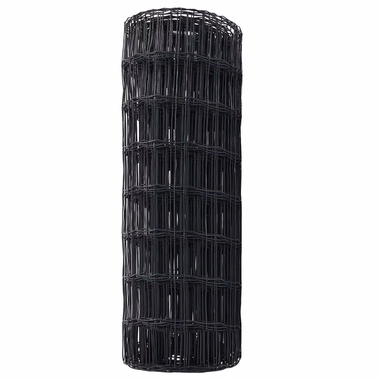 Berkfield Home Euro Fence Grey PVC-Coated Steel Fencing, H: 0.6 m x L: 50 m – 5