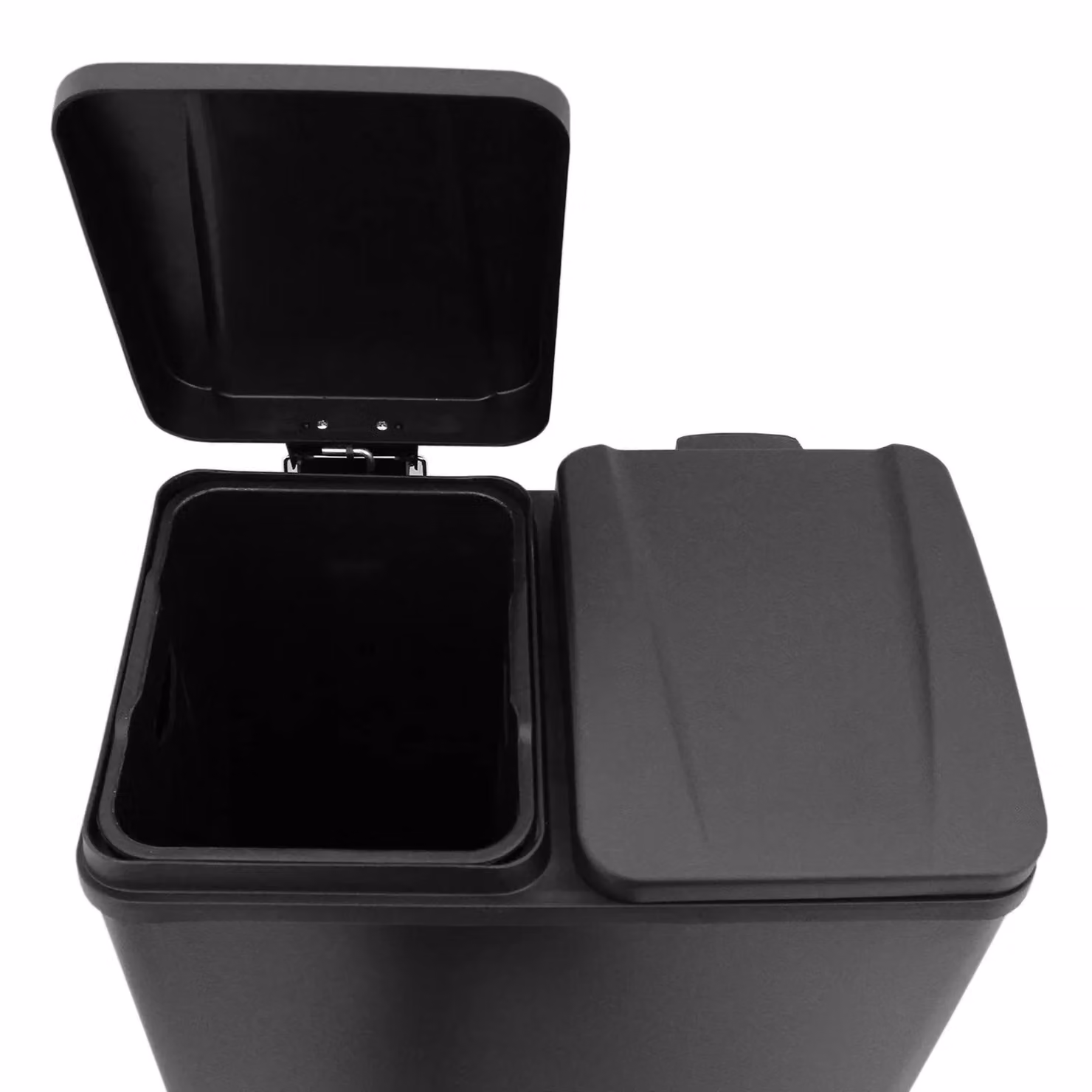 Monstershop 60L Dual Pedal Bin in Black with Removable Inner Bucket – 4