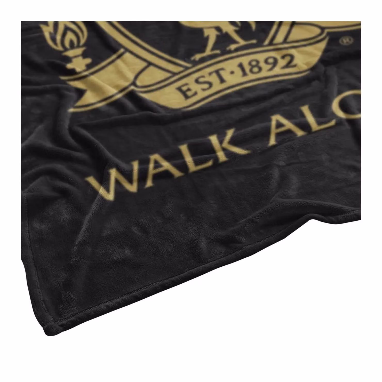 Liverpool FC Black Fleece Crest Blanket – 2