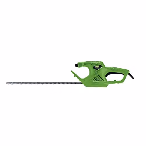 Draper Storm Force 500W Electric Hedge Trimmer, Green, 450mm Cutting Length