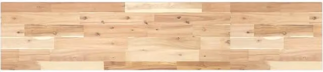Berkfield Home Rectangular Solid Wood Acacia Table Top, Brown, W/D/H: 120 x 30 x 2 cm – 1
