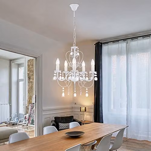 Globo Lighting Pinja Sphere Pendant Light in White and Transparent – 2