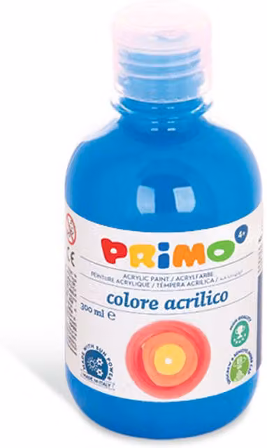 Primo Cyan Blue Acrylic Resin Paint, 300ml