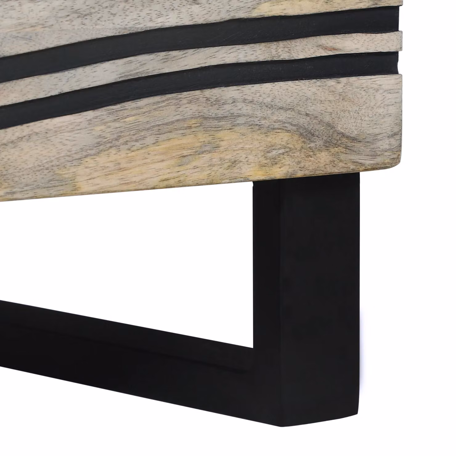 Berkfield Home Industrial Bedside Table with Drawer in White and Black, W/D/H: 40 x 33.5 x 46 cm – 8