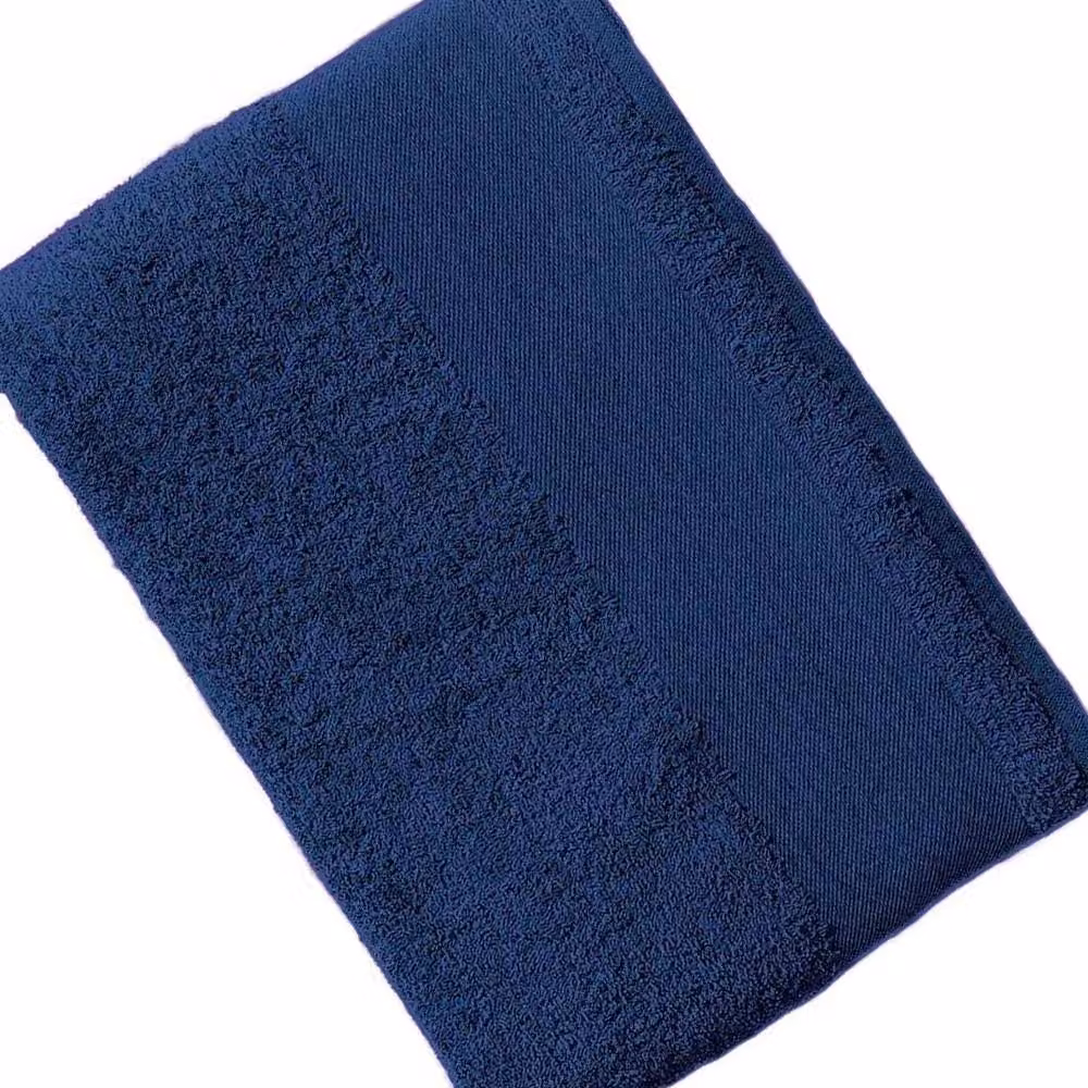 SOL'S Island 50 Navy Blue Cotton Terrycloth Hand Towel with Hanging Loop – 2