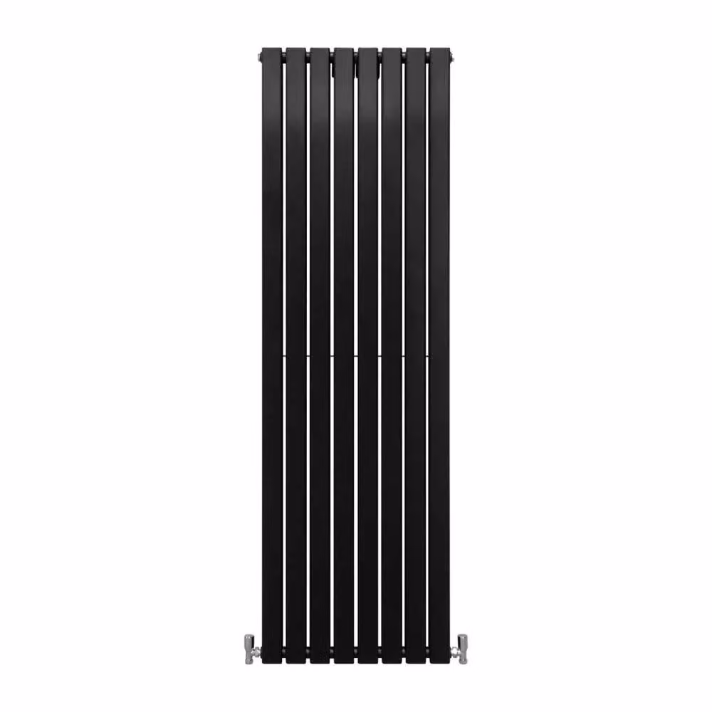 Monstershop Designer Flat Panel Steel Radiator in Black, W/H: 180 x 56 cm – 2