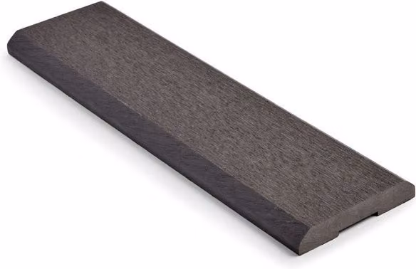 Ecoscape Clarity Composite Fencing Full Top Cap, Charcoal Grey, W: 140 mm, L: 4000 mm