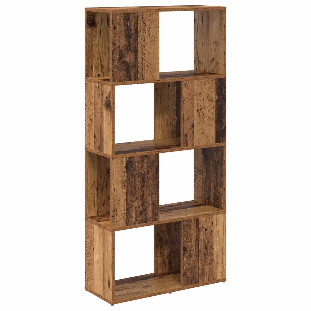 Berkfield Home Rustic Brown Engineered Wood Storage Unit, W/D/H: 60 x 24 x 124 cm – 2
