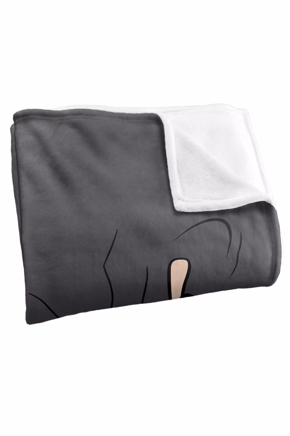 Warner Bros. Captain Caveman Silky Touch Super Soft Fluffy Throw Blanket in Grey and Multicolour, Large – 4