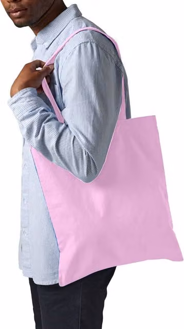 Westford Mill Bag For Life, Pack of 2, Light Pink