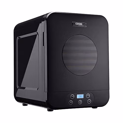 Cooks Professional 500W Food Dehydrator in Black with 9 Trays, Digital Display and Timer – 4