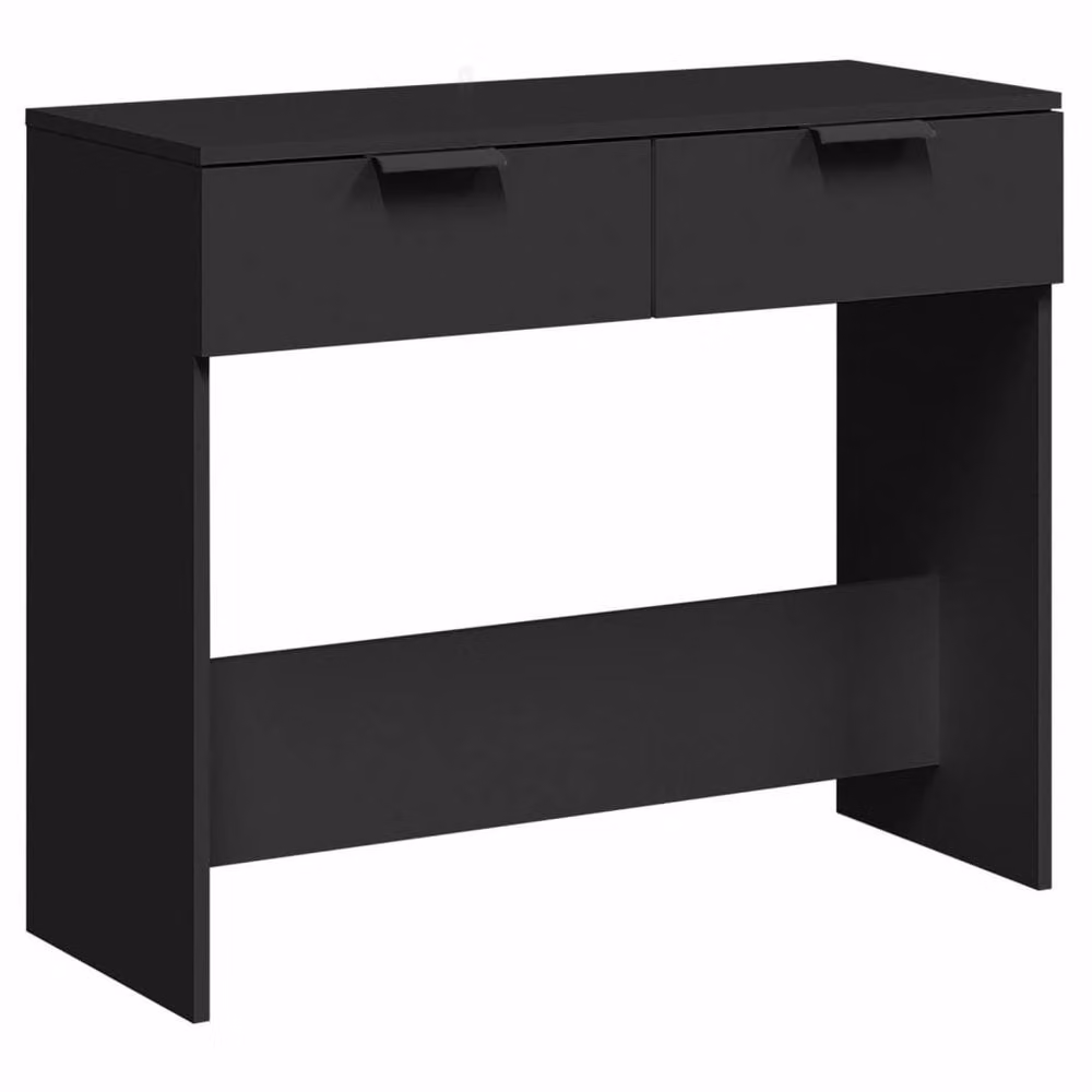 Berkfield Home Decorative Console Table in Black, W/D/H: 90 x 36 x 75 cm – 2