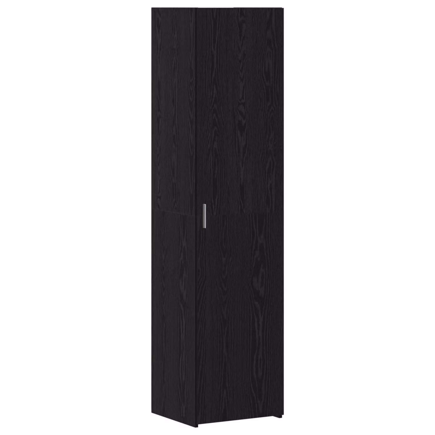 Berkfield Home Black Oak Highboard, W: 45 cm, D: 42.5 cm, H: 185 cm – 2