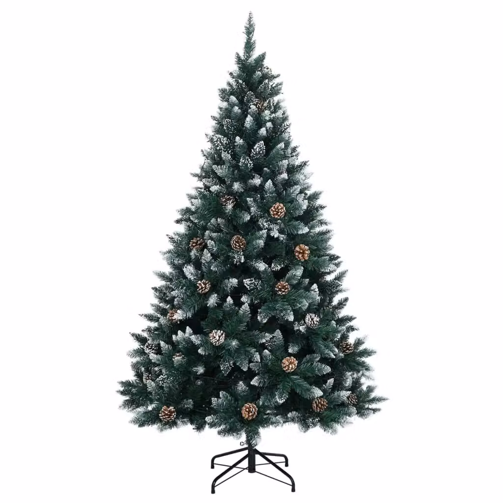 Berkfield Home Artificial Green Christmas Tree with 300 LEDs, Height: 180 cm – 2