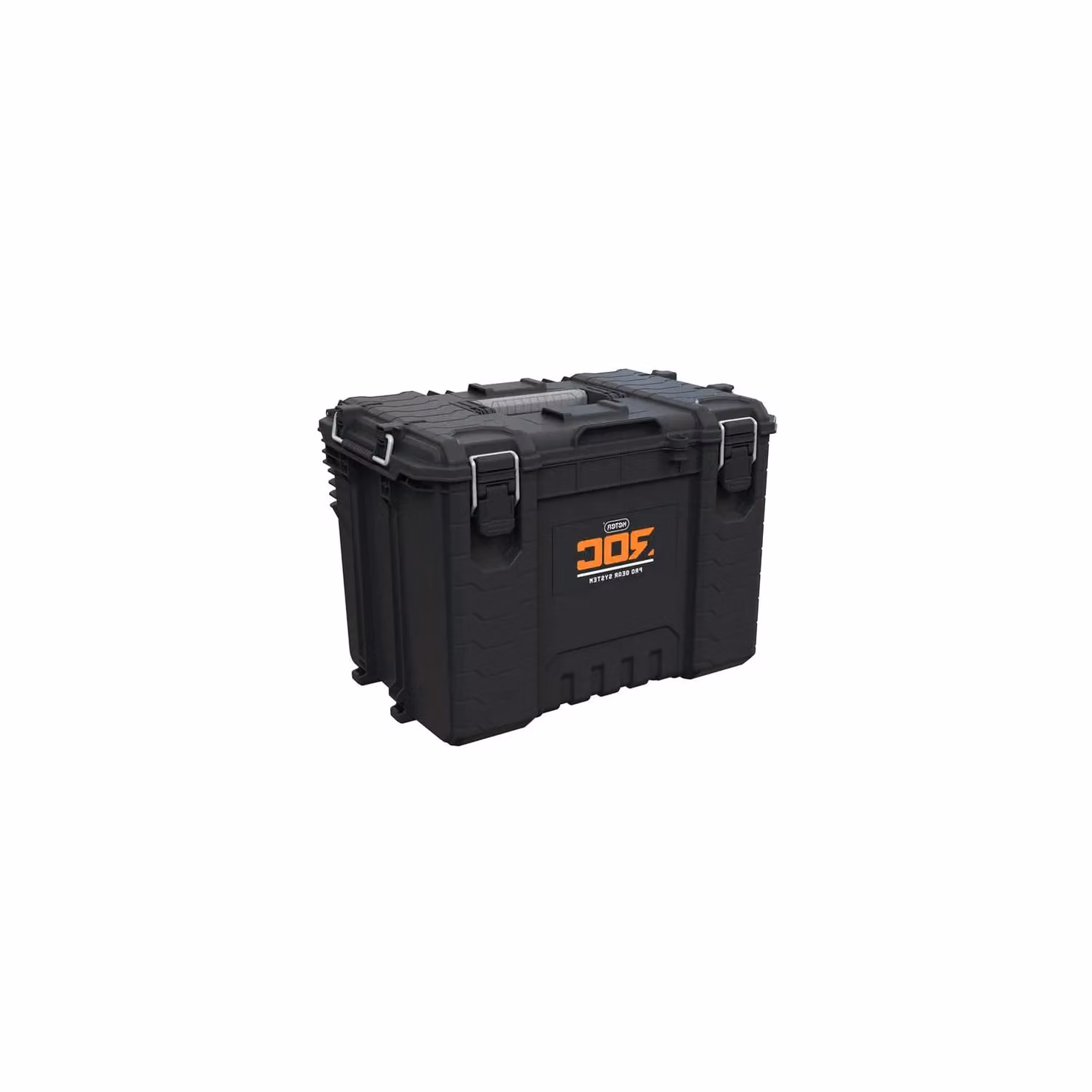 Keter Pro Gear 2.0 XL Waterproof Stackable Toolbox in Black – 2