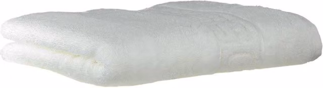 Cawo C Noblesse White Fluffy Cotton Terry Velour Towel for Adults