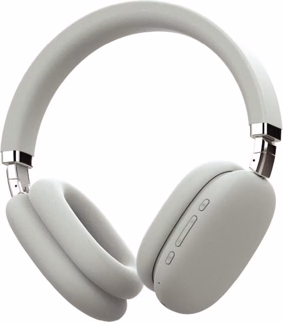 Groov-e Fusion Wireless Bluetooth Headphones with ANC - White