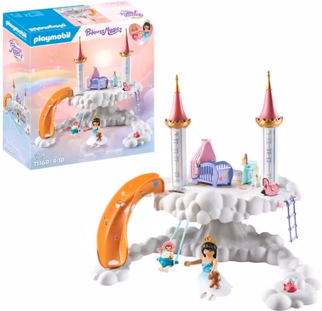 Playmobil Baby Cloud in the Clouds Fantasy Character Set, Pink