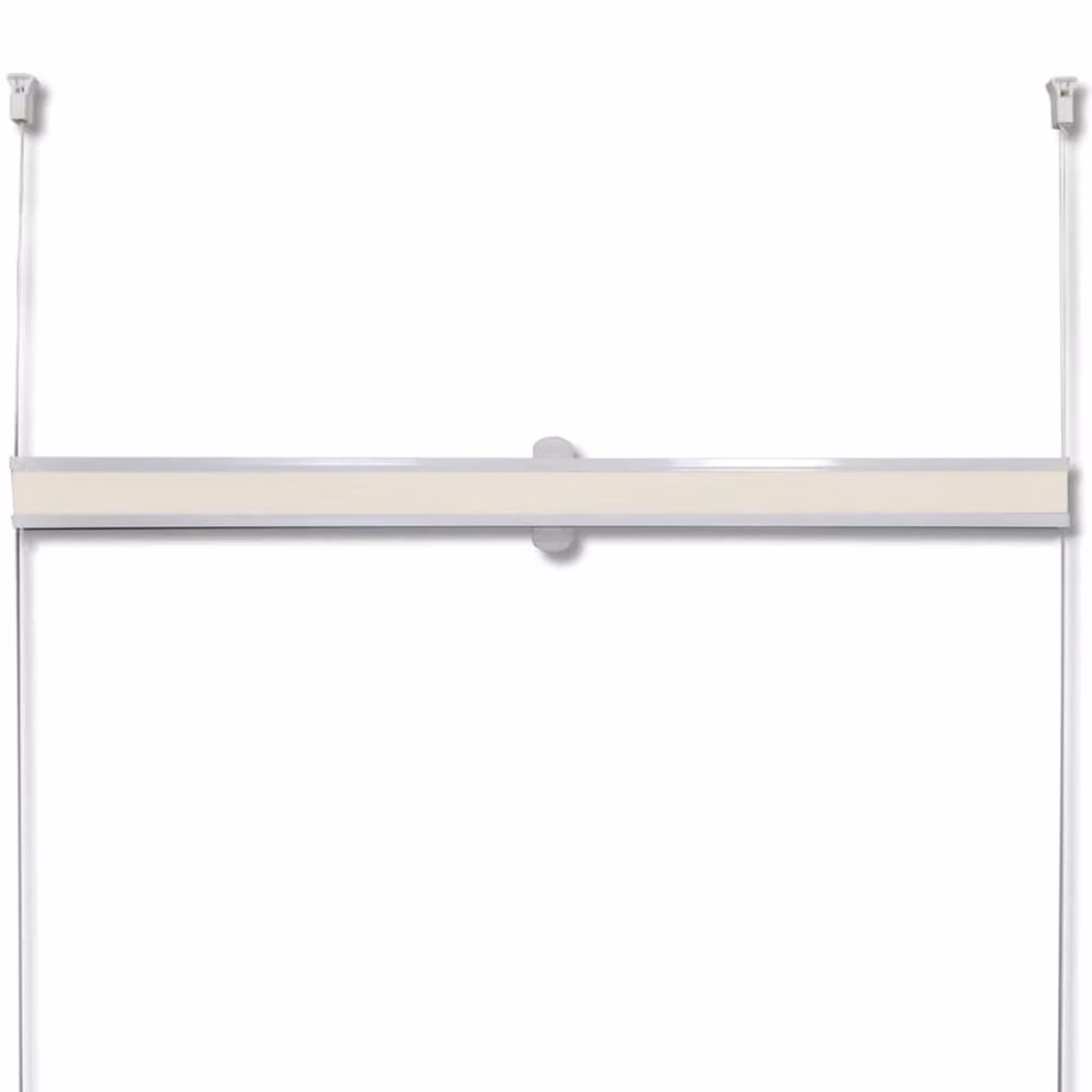 Berkfield Home Single Pleat Plisse Blind in Beige, W: 80 cm, H: 150 cm – 2
