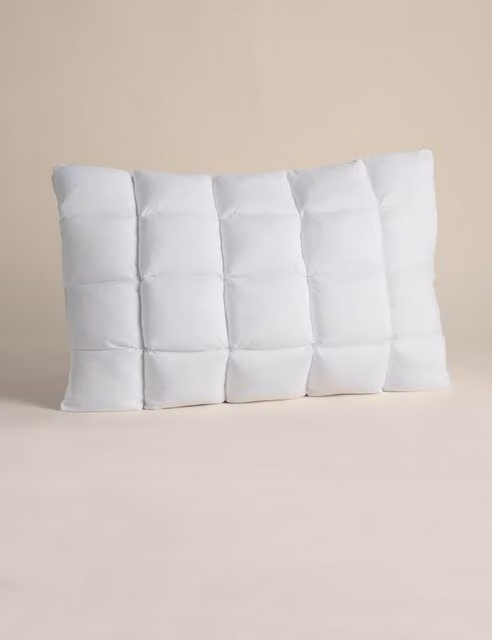 M&S Pintuck Cloud Medium Pillow in White