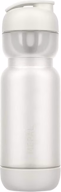Mepal Sport Leakproof Shaker Bottle, White, 800 ml