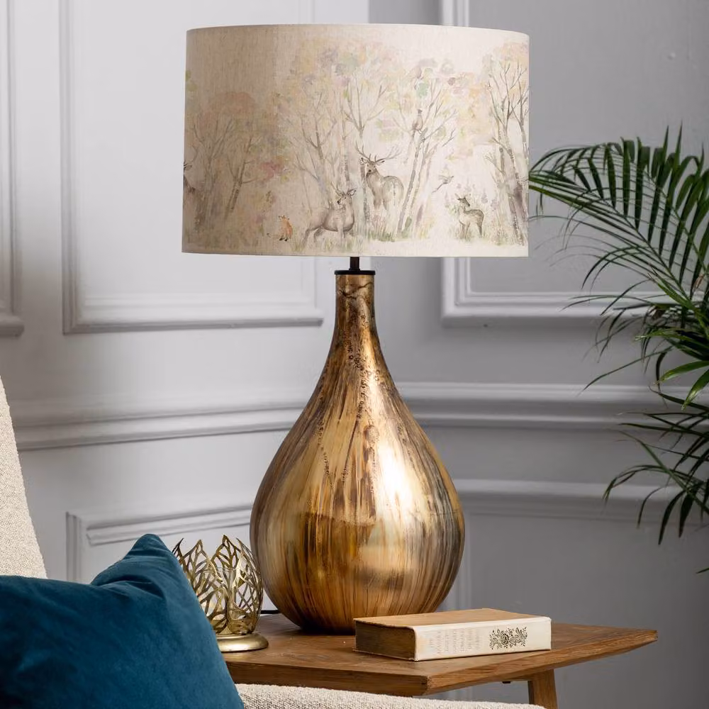 Voyage Maison Allegra Table Lamp with Enchanted Eva Lampshade in Gold/Brass – 2