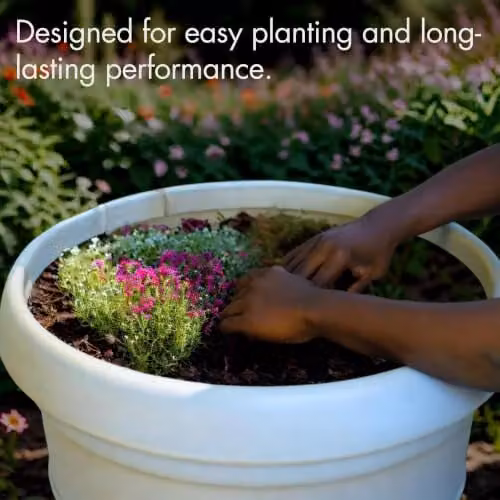 Trifibre Classic Roto Moulded Planter, Grey, 86cm – 5