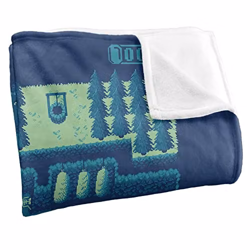 Goonies 8 Bit Silky Touch Super Soft Throw Blanket, White, W/D/H: 152 x 127 cm – 3