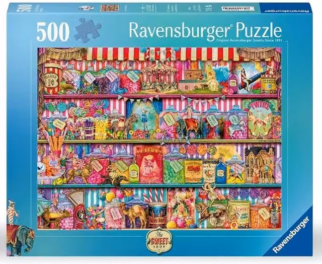 Ravensburger Sweet Shop 500 Piece Multicolour Jigsaw Puzzle