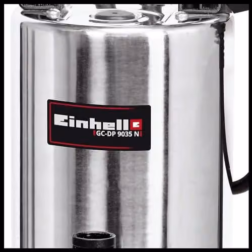 Einhell 2-in-1 Submersible Electric Dirty Water Pump, 900W, Silver and Multicolour Stainless Steel – 2