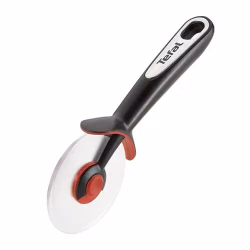 Tefal Ingenio Premium Non-Scratch Pizza Cutter in Black and Red
