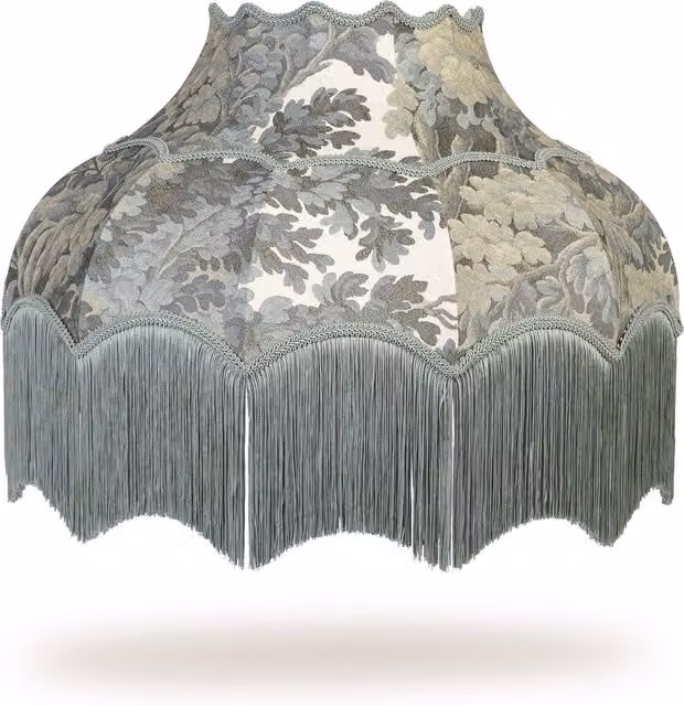 House of Hackney Isabella Dome Lampshade in Green Fabric