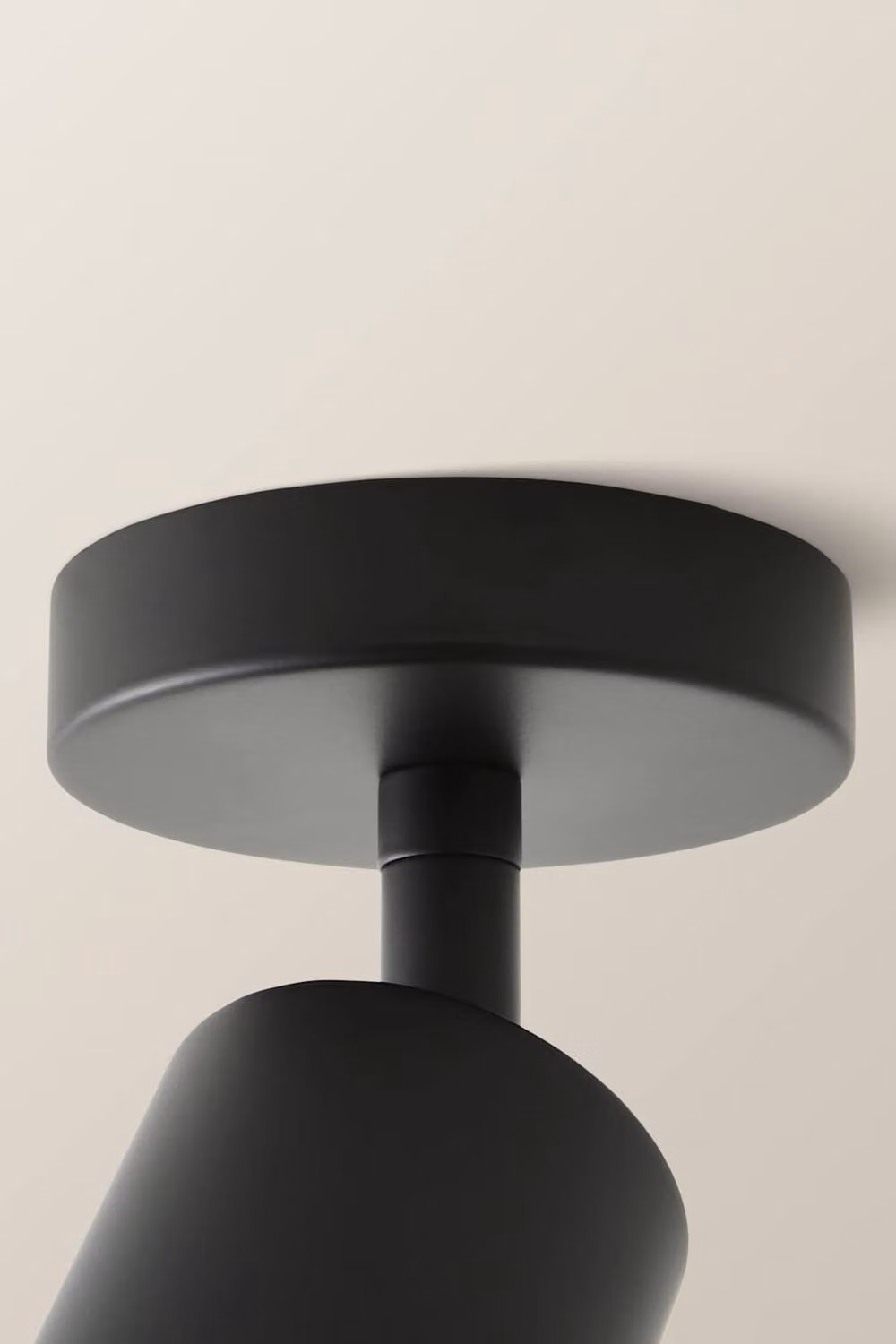 ValueLights Taylor Matte Black Adjustable Cylinder Tube Ceiling Spotlight with Bulb – 3