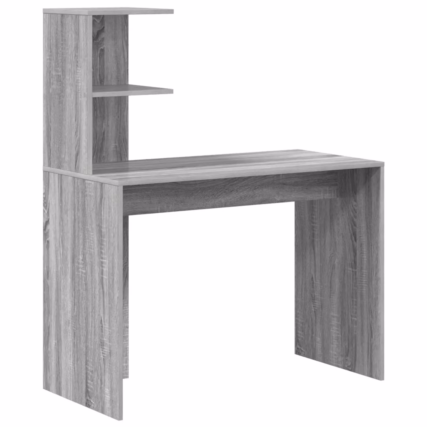 Berkfield Home Grey Writing Desk in Sonoma Particle Board and MDF – 2