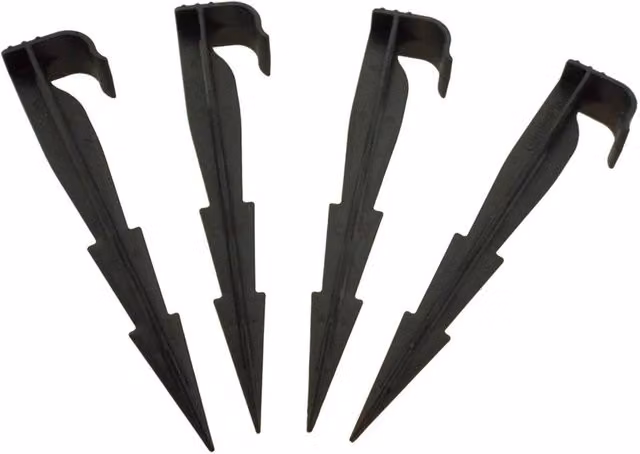 Havendro 50 m Black Irrigation Soaker Hose with Garden Water Pegs