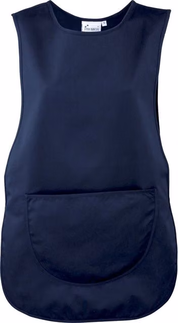 Premier Women's Pocket Tabard Workwear Pack of 2 in Blue, Size: XL – 1