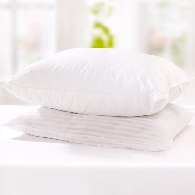 mysmartbuy The Mighty Pillow Firm Rectangular Adult Pillow in White and Multicolour – 1