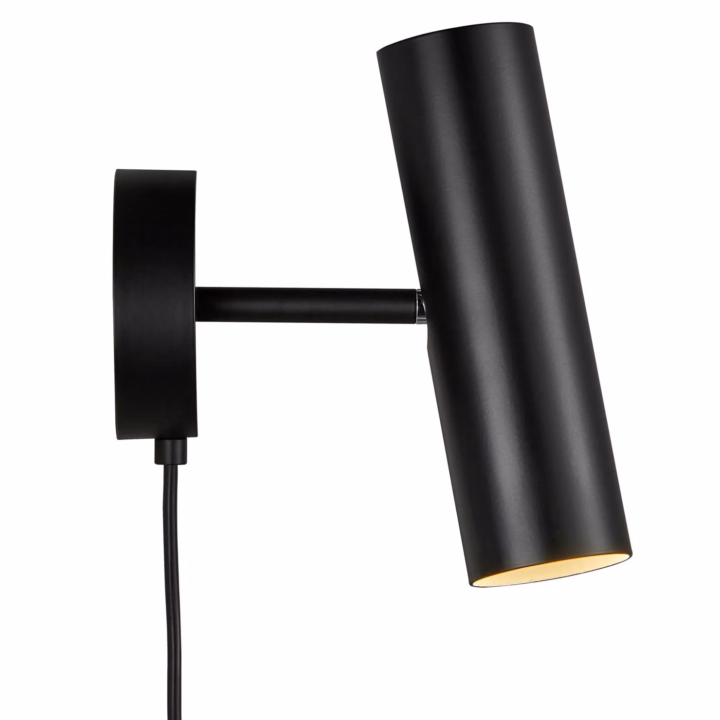 Nordlux MIB Adjustable Black Metal Wall Light with GU10 Socket for Bedroom or Living Room – 3