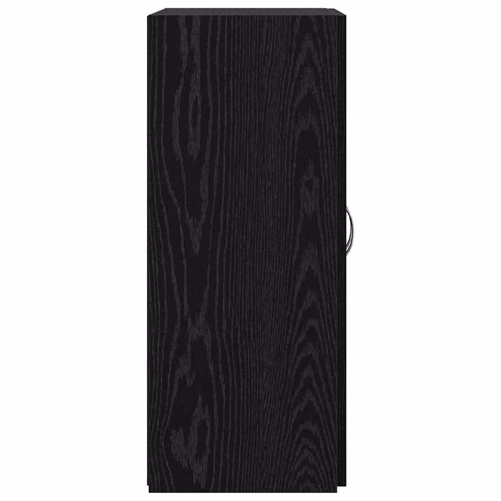 Berkfield Home Office Cabinet in Black Oak, W: 60 cm, D: 32 cm, H: 77.5 cm – 4