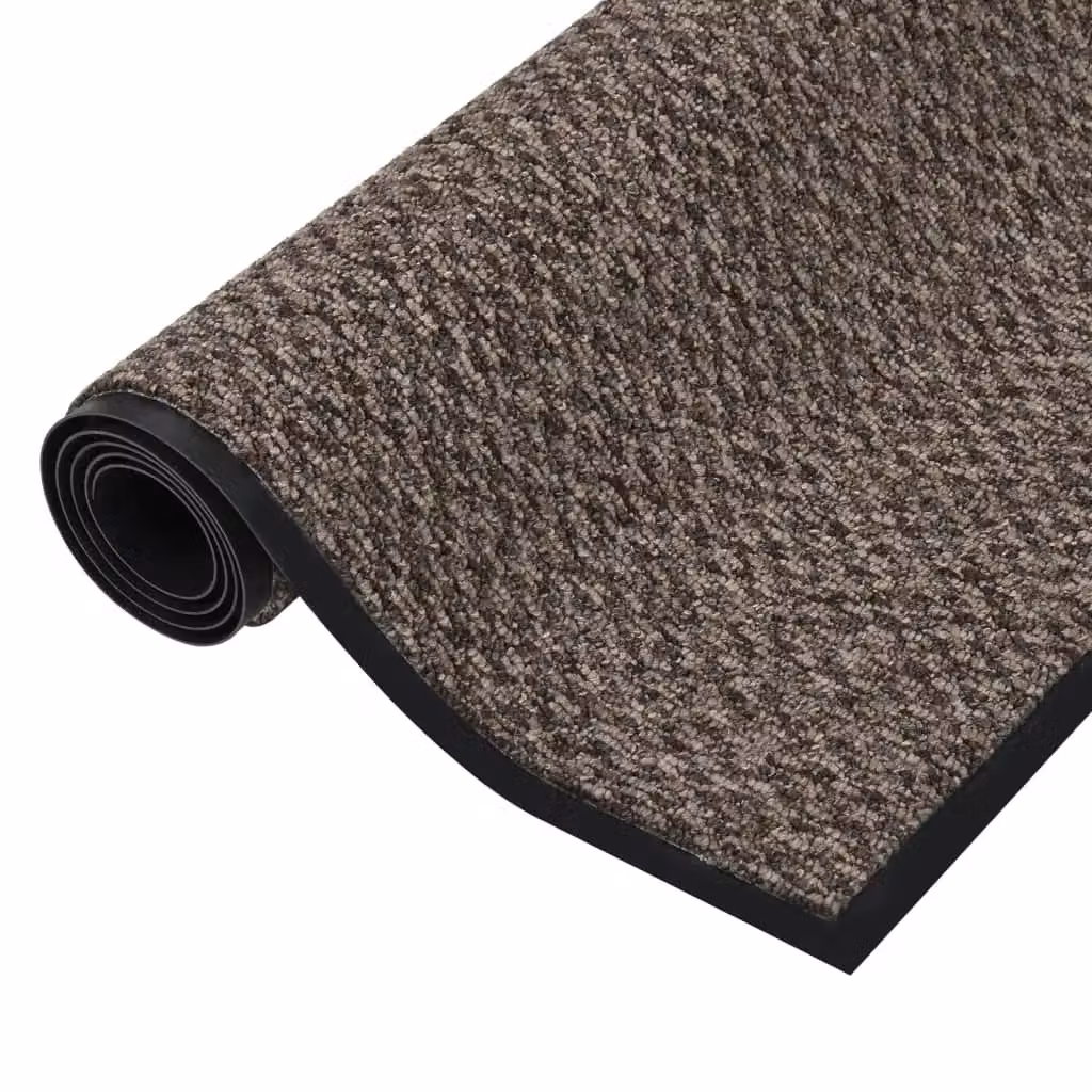 Berkfield Home Non-Slip Brushing Doormat, Beige, W: 60 cm, D: 80 cm – 3