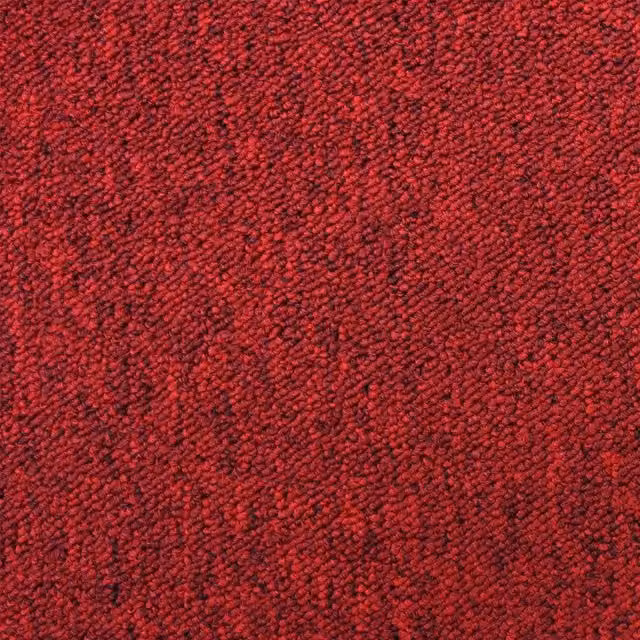 Monstershop Red Polypropylene Carpet Tiles, 10m2, Glue Down – 1