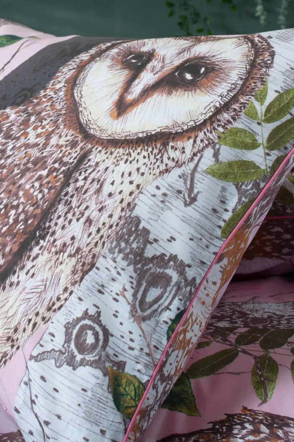 House of Norris Forest At Twilight Double Duvet Cover and Pillowcase Set, 200 Thread Count 100% Cotton, Multicolour, Duvet Cover: 140 x 200 cm, Pillowcase: 50 x 75 cm – 3