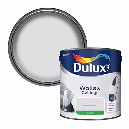 Dulux White Silk Emulsion Dispersion Paint, 2.5 l – 1