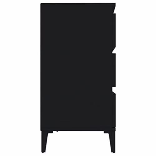 vidaXL Industrial Sideboard in Black, W/D/H: 60 x 35 x 70 cm – 4