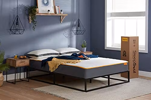 SleepSoul Balance Hybrid Memory Foam Mattress, White, W/D/H: 90 x 190 x 23 cm – 5