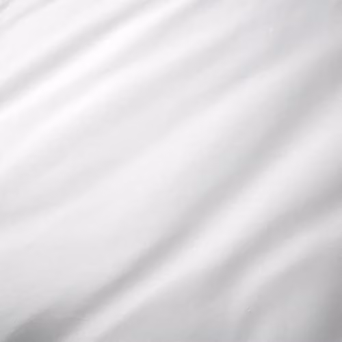 Bianca 180 Thread Count Egyptian Cotton Duvet Cover Set with Pillowcases, White, Duvet Cover: 200 x 200 cm, Pillowcases: 50 x 75 cm – 2