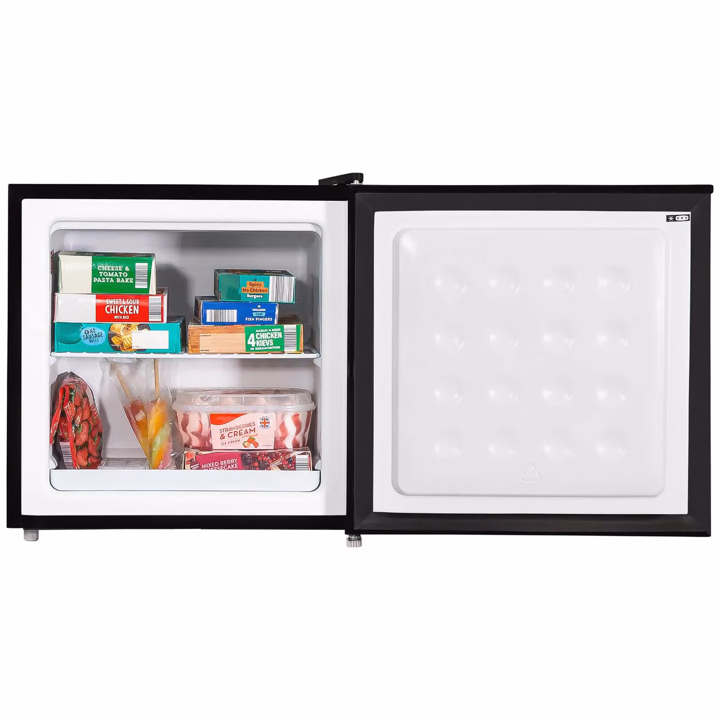 Russell Hobbs 31L Mini Upright Table Top Freezer in Black – 7