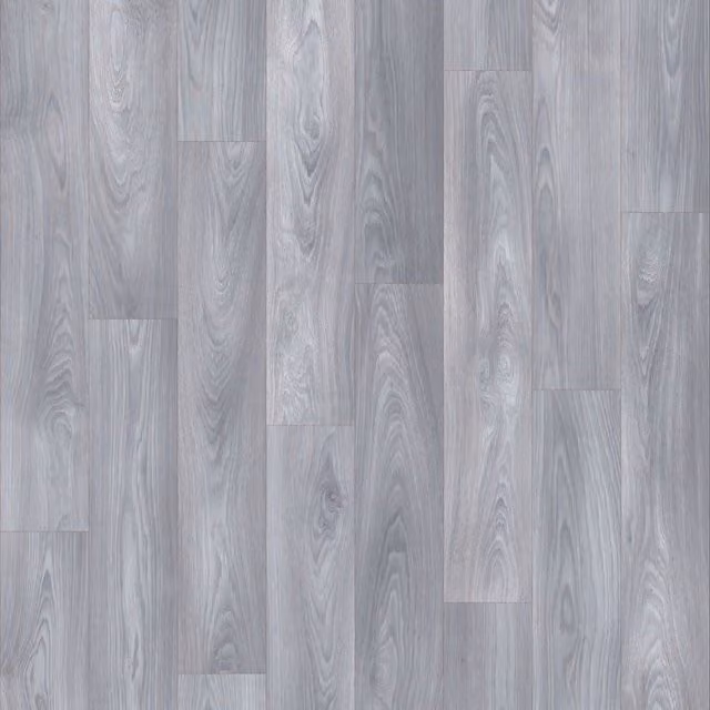 Sirius Grey Wood Effect Plank Vinyl Flooring, 2.6mm Thickness, W: 100 cm, L: 400 cm – 1